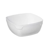 Kristal Kare Kase Beyaz 300 ml - 12 Adet - 1