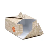 Saplı Turta Kutusu (No:2) 25x25x13 cm - 100 Adet thumbnail 2