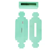 Montajsız Kapaklı Makaron Kutusu Turkuaz Yeşili 5x20x5 cm - 50 Adet thumbnail 1