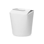 Karton Noodle ve Döner Kutusu Beyaz 16 oz - 50 Adet thumbnail 1