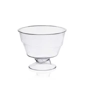 Ayaklı Magnolya ve Sütlü Tatlı Kasesi 220 cc - 500 Adet - 1