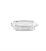 Oval Sos Kabı 80 cc Düz Kapak ( 100 Adet ) - 1