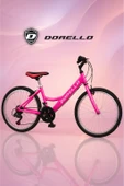 2450 model Dorello 24 jant bisiklet PEMBE ÇOCUK BİSİKLETİ 8- 10 YAŞ - 1