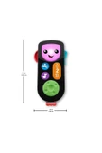 Fisher-Price Eğlen ve Öğren İzle ve Öğren Kumanda - çok dilli seri, eğitici içeriğiyle elektronik taklit oyuncağı, bebekler ve yürüme çağındaki çocuklar için HHH27 - 3