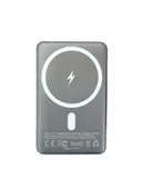 YK Design P911 Wireless Magnetic Magsafe Powerbank Kablosuz 15W 5000 mAh - 1