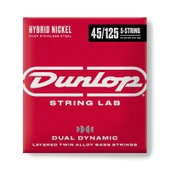 Jim Dunlop DBHYN45125 Hybrid Nickel Bas Gitar Teli (45-125) - 1
