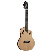 Ortega TourPlayer RTPSTD-NAT Elektro Klasik Gitar (Natural) - 1