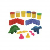 Oyun Hamuru Kalıbı Heroes 3D Dinazor Oyun Hamuru Seti 21 Parça - 2