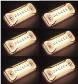 6 Adet Neon Ledli Mercekli Yan Dorse Kasa Lambası 12-24 Volt Turuncu thumbnail 1