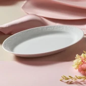 Güral Porselen Bahar Dalı 2'li Kayık Tabak Seti 30 Cm thumbnail 5