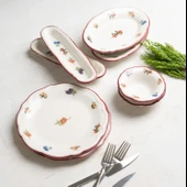 Porser Rustik Grace Fulya 14 Parça Kahvaltı Takımı - 2