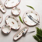 Porser Rustik Grace Fulya 14 Parça Kahvaltı Takımı - 3