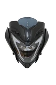 ÖN FAR - ÖN GRENAJ - SİPERLİK CAMI KOMPLE [LEDLİ] BAJAJ PULSAR NS 200 - E BELGELİ #65357 - 1