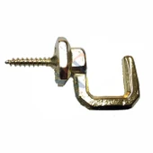 Vidalı Kanca, Askı Büyük - 15x23mm, Sarı - 100 Adet - 1