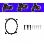 Concord C-893 Işıklı Blue Universal LGA CPU İşlemci Fanı - 6