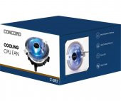 Concord C-893 Işıklı Blue Universal LGA CPU İşlemci Fanı - 7