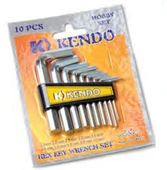 Kendo 6 Köşe Alyan Seti 10 Parça - 1