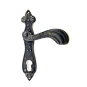 Antika Tarz Dekoratif Pirinç Mevlana Oda Kapı Kolu - 228x48 mm, Oksit - 1