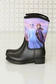 Pembe Potin Su Geçirmez Frozen Çocuk Yağmur Botu C20992 - 1