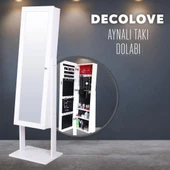 Decolove Aynalı takı Dolabı (Outlet Ürün, Aynası Kırıktır) - 1