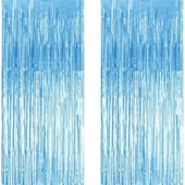 MAVİ MASA ÖRTÜSÜ VE MAVİ MASA ETEĞİ, MAVİ ARKA FON PERDE thumbnail 3