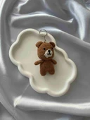 Amigurumi Anahtarlık  El Yapımı Ayıcık 10 cm - 1