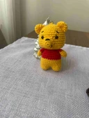 Amigurumi Anahtarlık  El Yapımı Pooh 8 cm - 2
