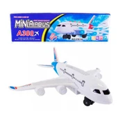 Can Oyuncak Işıklı Sesli ve Hareketli Airbus Uçak 20 cm - 1