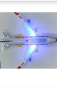 Can Oyuncak Işıklı Sesli ve Hareketli Airbus Uçak 20 cm - 3