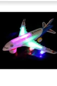 Can Oyuncak Işıklı Sesli ve Hareketli Airbus Uçak 20 cm - 2