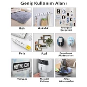 Duvara Tablo Albüm Obje Dekor Asmak Için Iz Bırakmaz Çift Taraflı Nano Bant 1 Mt Güçlü Yapıştırıcı thumbnail 8