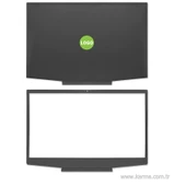 HP Pavilion Gaming 15-CX0070TX uyumlu Notebook Cover, Bezel SET (Yeşil Logo) - 1