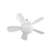 CATA Karayel Fan 82w Ledli E-27 Duy a Takılabilen 5 Kanatlı Kumandalı Tavan Vantilatörü - 3