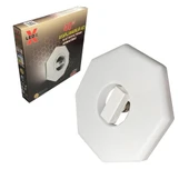 LEDX AL-OBGG 40 WATT AYARLANABİLİR AÇI E27 DUYLU BEYAZ TAVAN ARMATÜRÜ - 1