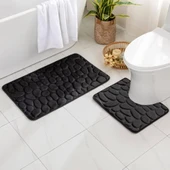 Kaymaz Hafızalı Köpük Banyo Paspası - 1