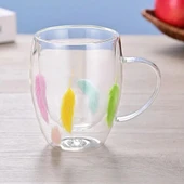 Çift Cidarli Kulpsuz Tüylü Bardak - 1