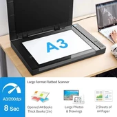 VIISAN 3120 A3 Düz Yataklı Tarayıcı - 2