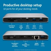 Kensington SD2500T Thunderbolt 3 ve USB-C Bağlantı İstasyonu - 2