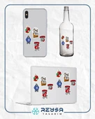 Takım Maskotları Sticker Set-1 20 Parça Telefon, Tablet, Defter, Laptop Sticker thumbnail 3