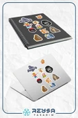 Goril Sticker Set-1 17 Parça Telefon, Tablet, Defter, Laptop Sticker thumbnail 4