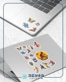 Basketbol Sticker Set-1 15 Parça Telefon, Tablet, Defter, Laptop Sticker thumbnail 3