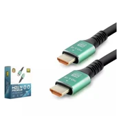 HADRON HDX2046 HDMI KABLO PVC 8K 60HZ 2.1V OPTIC OD8.0 5M SİYAH - 1