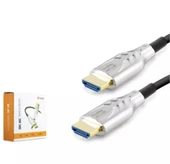 HADRON HDX2047 HDMI KABLO PVC 8K 60HZ 2.1V OPTIC OD8.0 10M SİYAH - 1