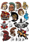 Spartacus Gladyator Sticker Set 1 - 1
