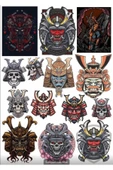 Kuru Kafa Samuray Sticker Set 1 - 1