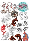 Balık Sticker Set 3 - 1