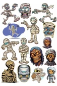 Mumya Mısır Sticker Set 1 - 1