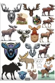 Geyik Sticker Set 1 - 1