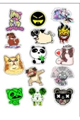 Kedi Köpek Sticker Set - 1