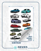 Arabalar Sticker Set 7 15 Parça Telefon, Tablet, Defter, Laptop Sticker thumbnail 2